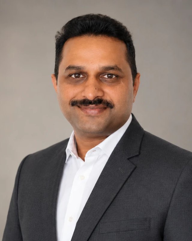 Portrait of Pradeep C.S., Managing Director and Co-Founder of AMBERION
